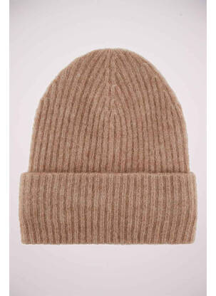 Bonnet beige PIECES femme