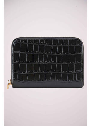 Porte-monnaie noir PIECES femme
