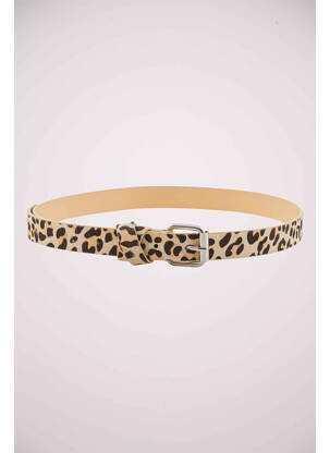 Ceinture marron PIECES femme