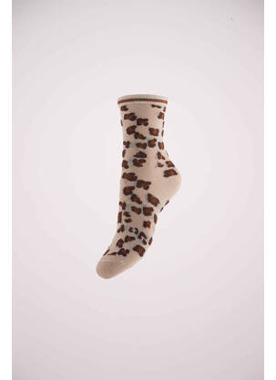 Chaussettes beige PIECES femme