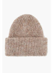 Bonnet beige PIECES pour femme seconde vue