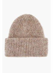 Bonnet beige PIECES pour femme seconde vue