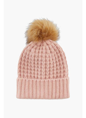 Bonnet rose PIECES femme