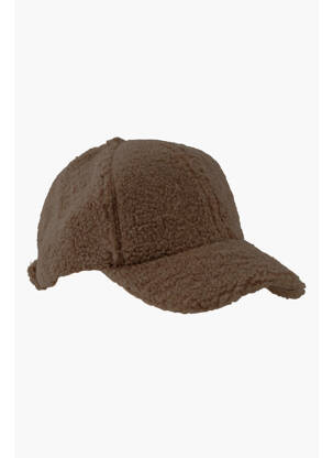 Casquette marron PIECES femme