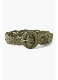 Ceinture vert PIECES femme