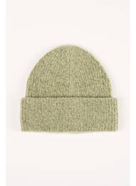 Bonnet vert PIECES femme