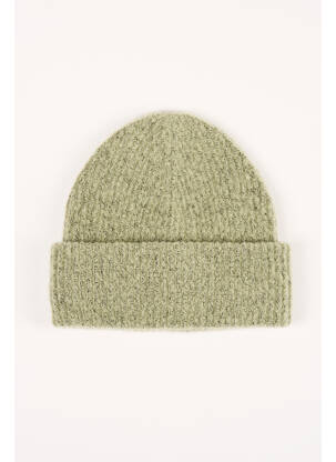 Bonnet vert PIECES femme