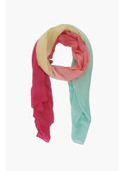 Foulard rose PIECES pour femme seconde vue