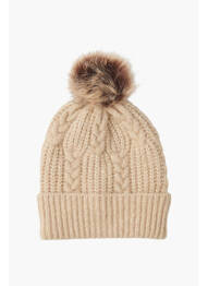 Bonnet blanc PIECES femme