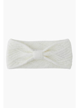 Bonnet blanc PIECES femme