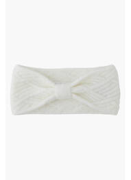 Bonnet blanc PIECES femme