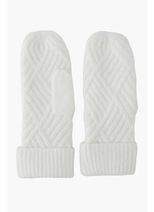 Gants blanc PIECES femme