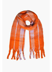 Echarpe orange PIECES pour femme seconde vue