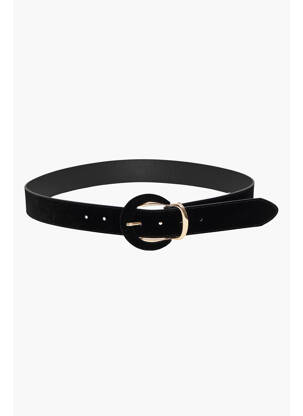 Ceinture noir PIECES pour femme