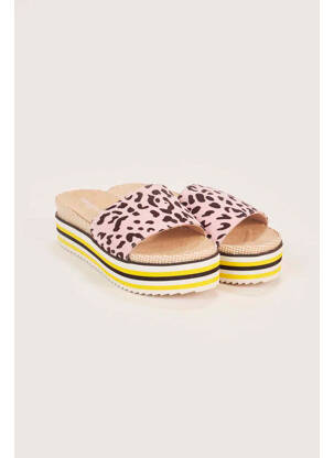 Mules/sabots rose CLOUDS OF FASHION femme