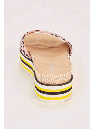 Mules/sabots rose CLOUDS OF FASHION femme
