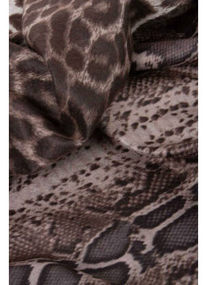 Foulard gris MORGAN femme