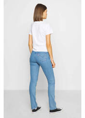 Jeans coupe droite bleu LEVIS pour femme seconde vue