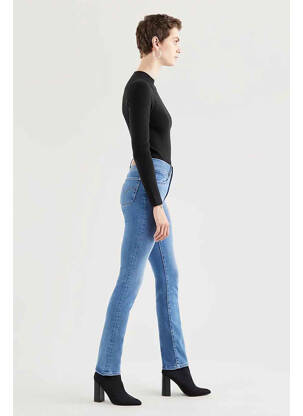 Jeans coupe droite bleu LEVI'S femme