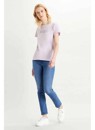 Jeans coupe slim bleu LEVIS pour femme