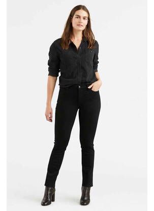 Jeans coupe slim noir LEVI'S femme