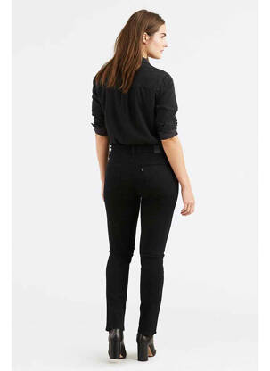 Jeans coupe slim noir LEVIS femme