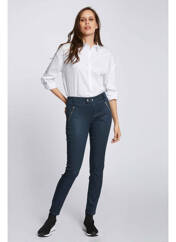 Pantalon slim bleu MORGAN pour femme seconde vue