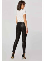 Pantalon slim noir MORGAN pour femme seconde vue