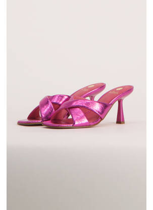 Sandales/Nu pieds rose LA STRADA femme