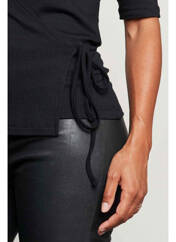 T-shirt noir CATWALK JUNKIE. pour femme seconde vue