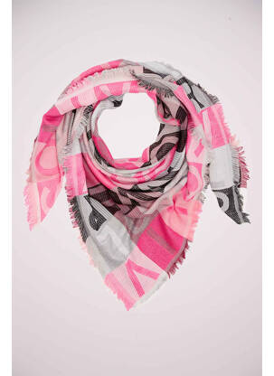 Foulard rose S.OLIVER femme