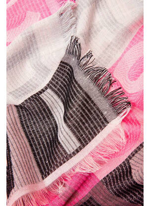 Foulard rose S.OLIVER femme