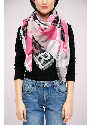Foulard rose S.OLIVER femme