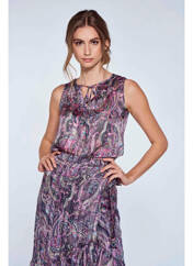 T-shirt bleu MORGAN pour femme seconde vue
