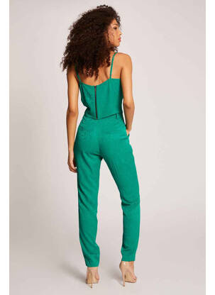 Pantalon chino vert MORGAN femme