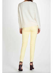 Jeans skinny jaune MORGAN pour femme seconde vue