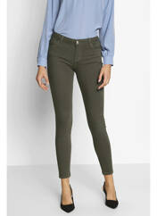 Pantalon slim vert MORGAN pour femme seconde vue