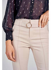 Pantalon 7/8 beige MORGAN pour femme seconde vue