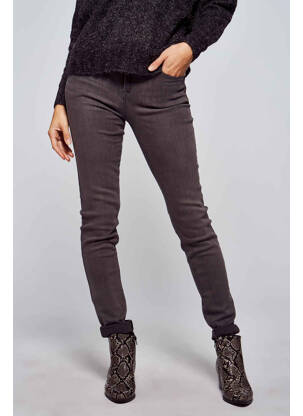 Jeans skinny gris MORGAN femme