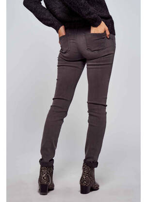 Jeans skinny gris MORGAN femme