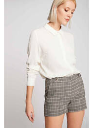 Short gris MORGAN femme