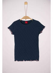 T-shirt bleu S.OLIVER pour fille seconde vue