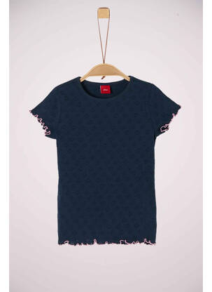 T-shirt bleu S.OLIVER pour fille