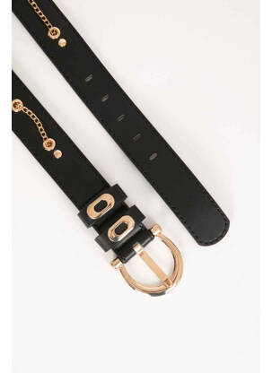 Ceinture noir MORGAN femme