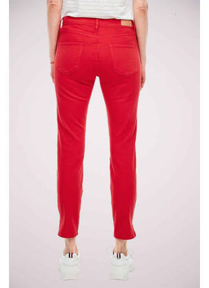 Jeans coupe slim rouge S.OLIVER femme
