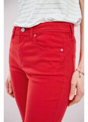 Jeans coupe slim rouge S.OLIVER pour femme seconde vue