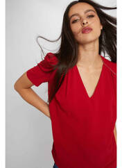 Chemisier rouge MORGAN pour femme seconde vue