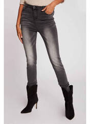 Jeans skinny gris MORGAN pour femme seconde vue