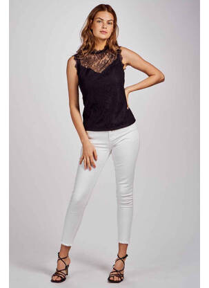 Jeans skinny blanc MORGAN femme