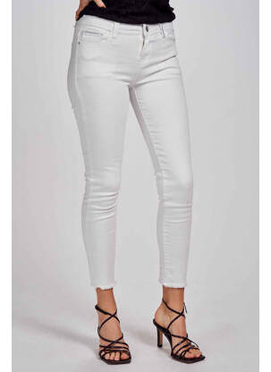 Jeans skinny blanc MORGAN femme